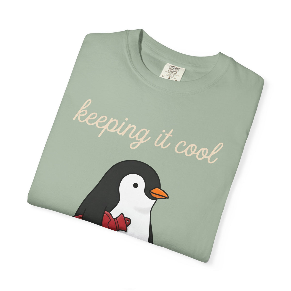 Penguin Nurse T-Shirt Nurse Wildlife Gift Women Comic T-Shirt Penguin T-Shirt Nursing Enthusiast Cartoon T-Shirt Wildlife Graphic Simple