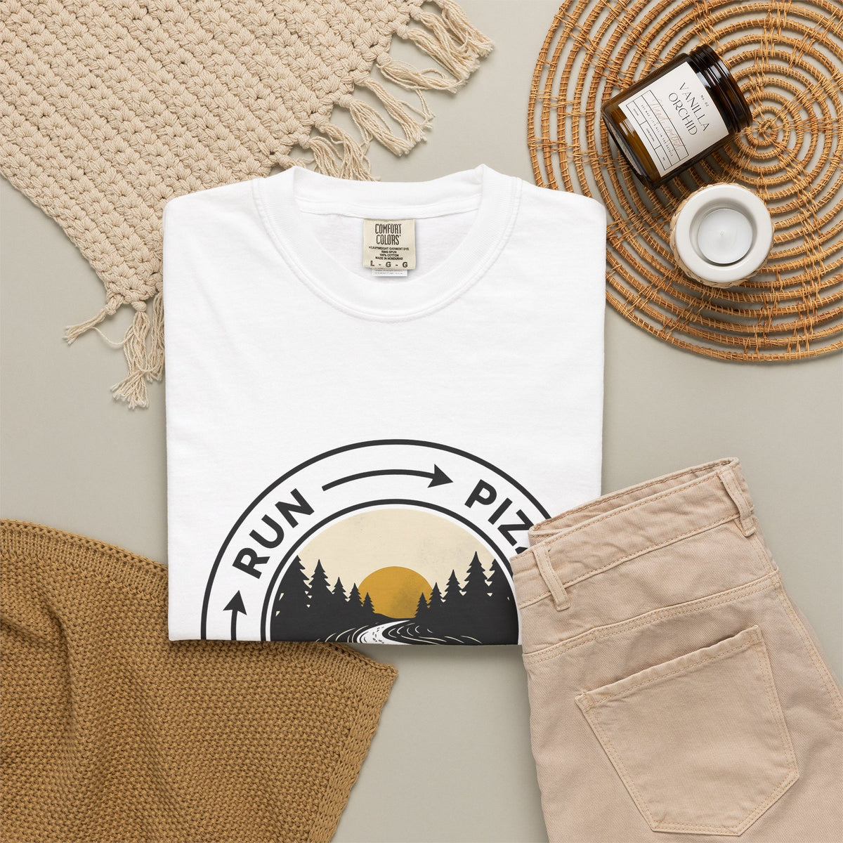 Hiking Trail Sports Jogging Gift Sketch Trail Athlete Enthusiast Drawing Runner Cartoon T-Shirt