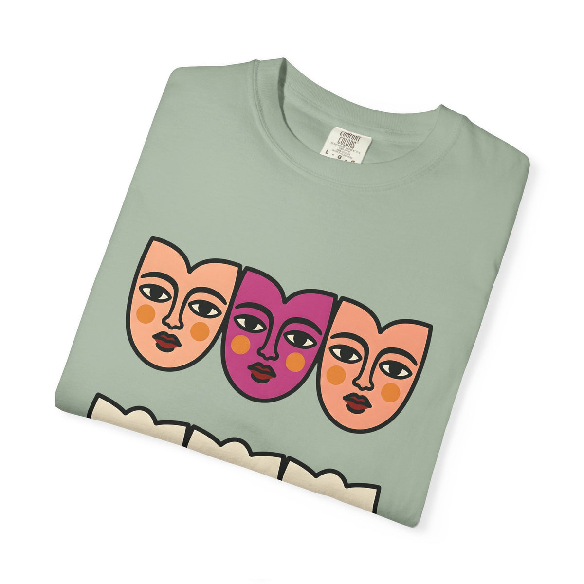 Abstract Faces T-Shirt Abstract Art Gift Women Modern T-Shirt Faces T-Shirt Art Fan Contemporary T-Shirt Artistic Graphic Minimal Bold Outlines