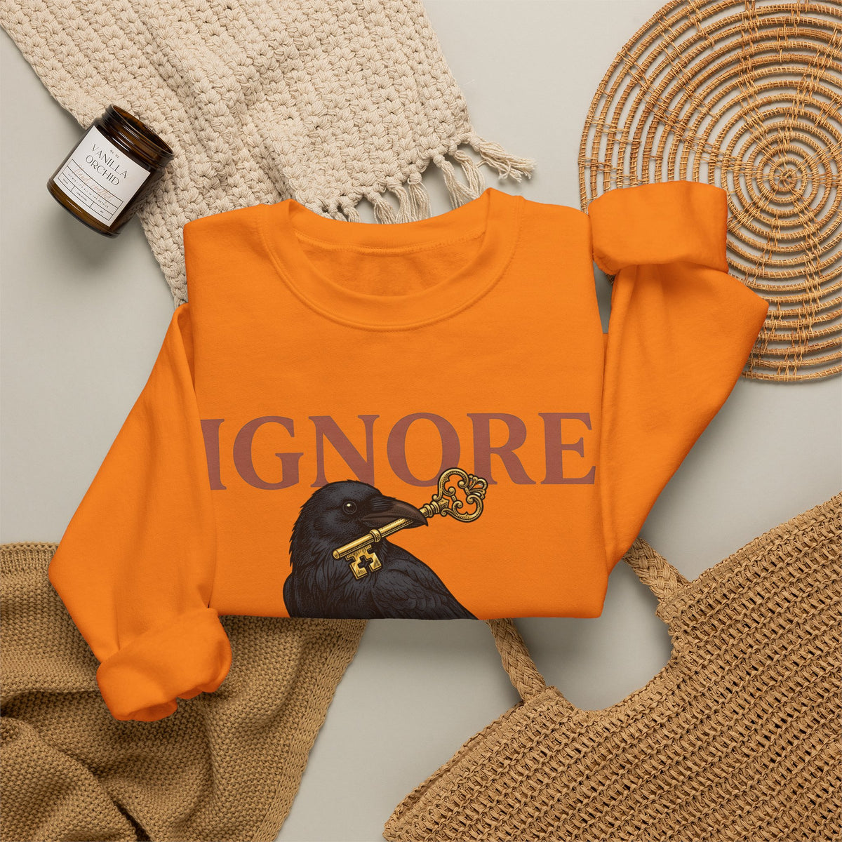 Black Bird Key Sweatshirt Funny Alternative Gift Women Rustic Sweatshirt Key Sweatshirt Humor Fan Vintage Sweatshirt Alternative Graphic Doodle Antique Key