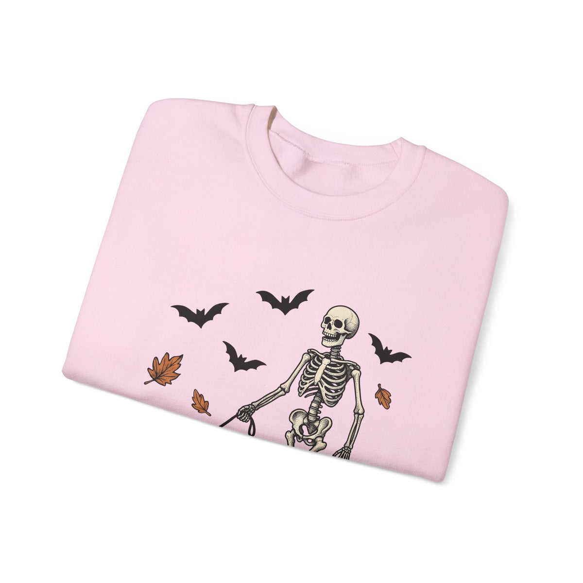 Dog Skeleton Costume Sweatshirt Halloween Animals Gift Women Scary Sweatshirt Dog Skeleton Sweatshirt Horror Fan Spooky Sweatshirt Creature Graphic Hand Drawn