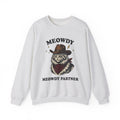 Cowboy Cat Sweatshirt Cat Western Gift Women Vintage Sweatshirt Kitty Cat Sweatshirt Cat Fan Rodeo Graphic Cowboy Hand Drawn Bandana Sweatshirt