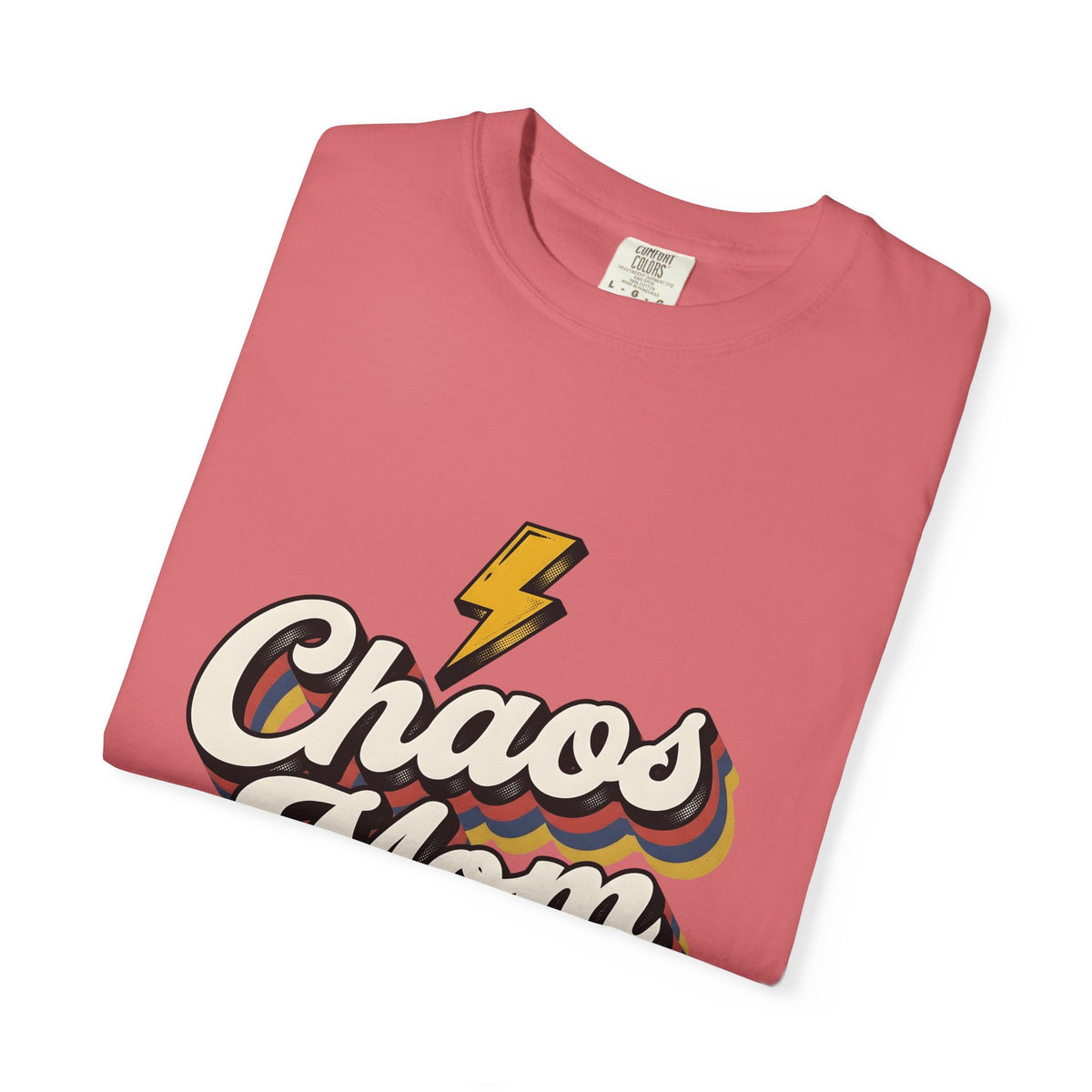 Lightning Flash T-Shirt Moms Jokes Gift Women Retro T-Shirt Thunderbolt T-Shirt Motherhood Fan Vintage T-Shirt Humor Graphic T-Shirt Vintage