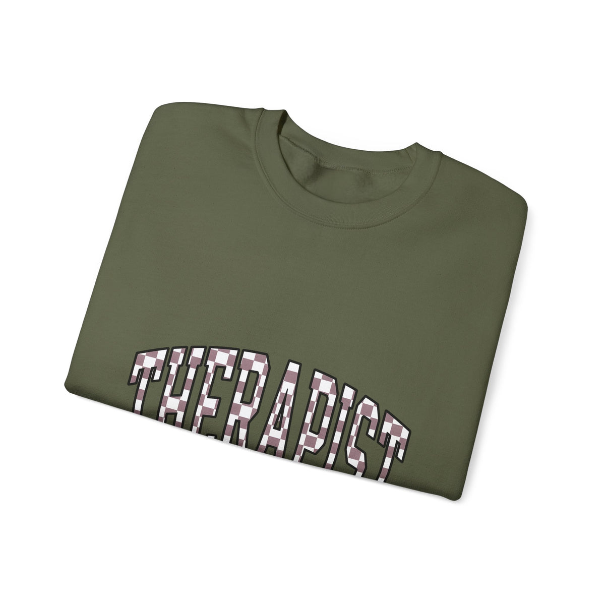 Therapist Phrase Sweatshirt Therapist Self Care Gift Women Pop Art Sweatshirt Counselor Sweatshirt Mental Health Professional Enthusiast Retro Sweatshirt