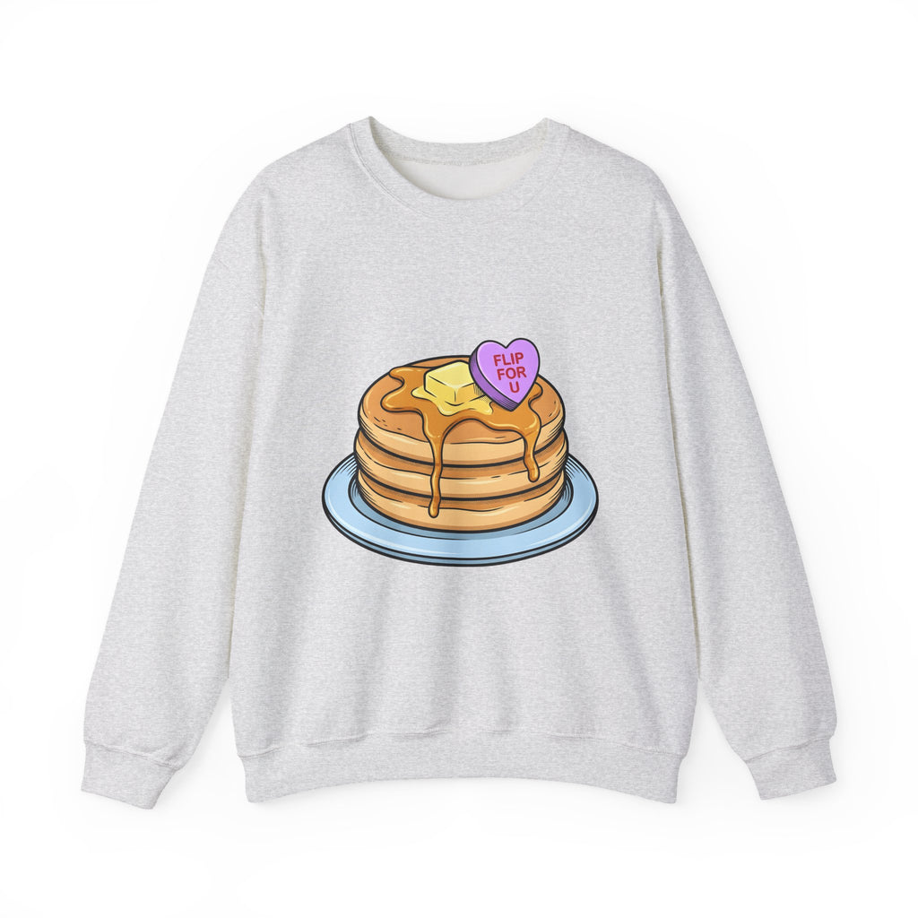 Pancakes Pile Sweatshirt Desserts Brunch Gift Women Comic Sweatshirt Pancake Stack Sweatshirt Sweets Fan Cartoon Sweatshirt Breakfast Graphic Design Graphic
