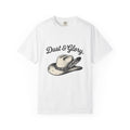Western Hat Cowgirl Rodeo Gift Antique Cowboy Hat Cowgirl Fan Stetson Nostalgic Quill T-Shirt