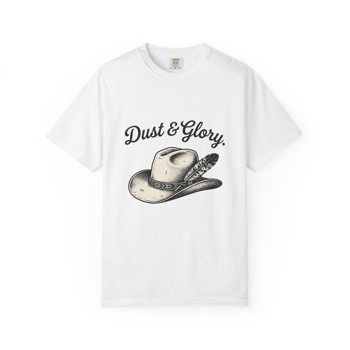 Western Hat Cowgirl Rodeo Gift Antique Cowboy Hat Cowgirl Fan Stetson Nostalgic Quill T-Shirt