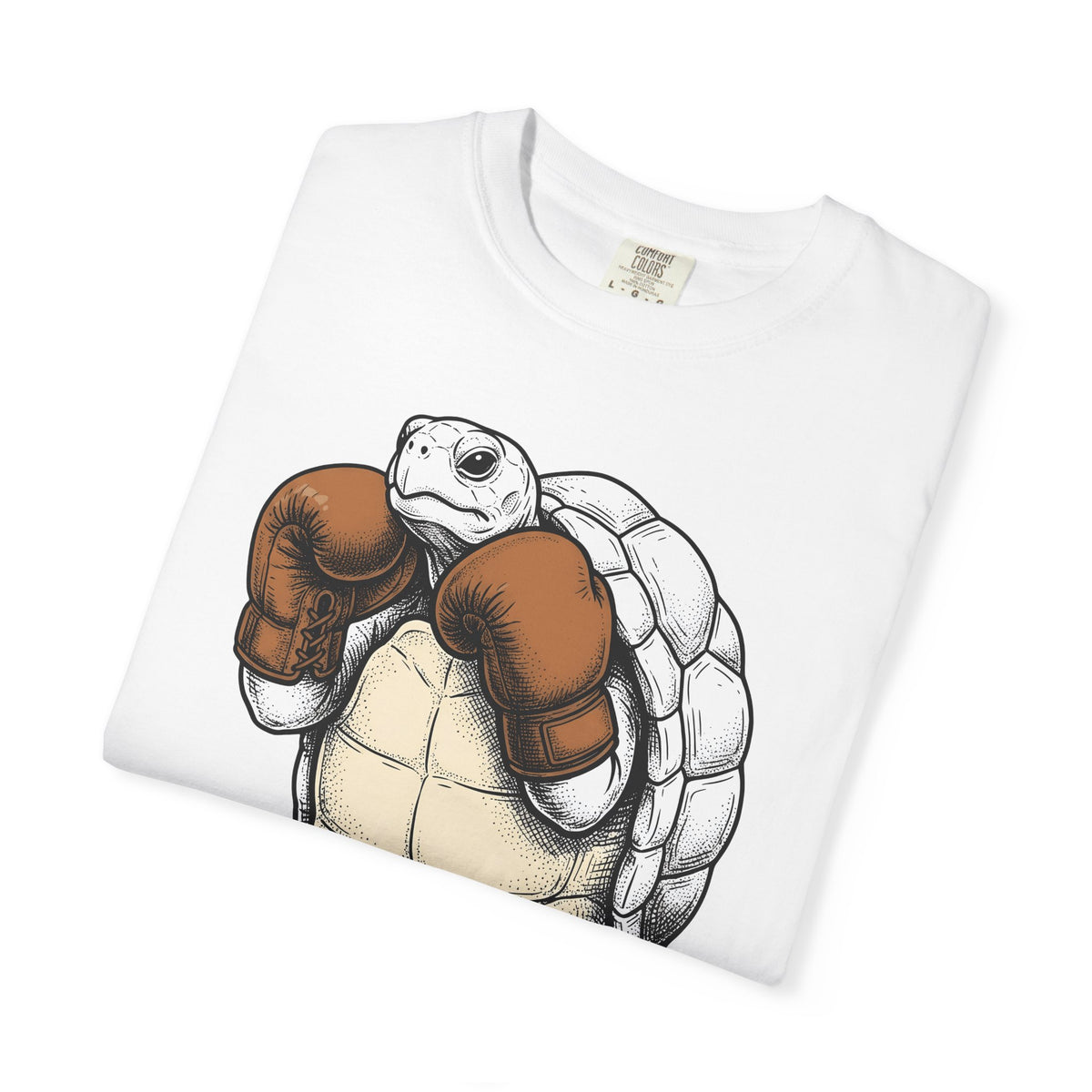 Turtle Punch Gloves T-Shirt Sports Workout Gift Women Line Art T-Shirt Boxing Gloves T-Shirt Athlete Enthusiast Illustration T-Shirt Fitness