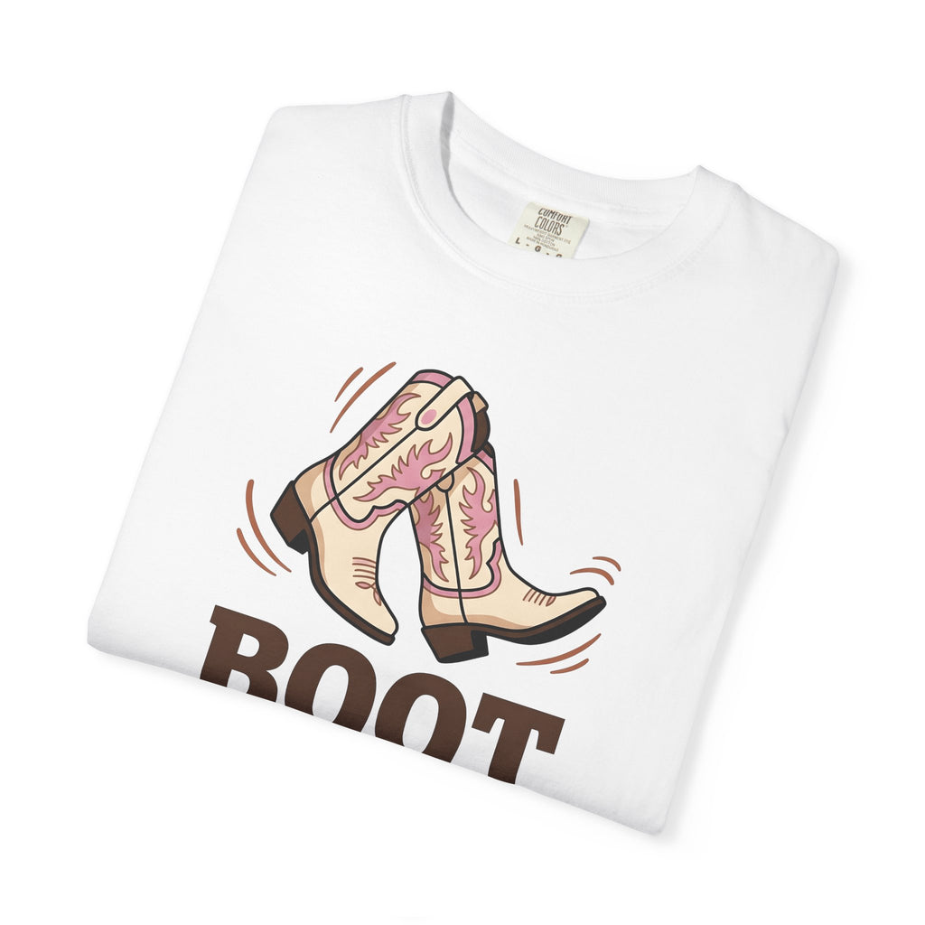 Cowboy Boots T-Shirt Cowgirl Country Gift Women Cartoon T-Shirt Boot T-Shirt Cowgirl Fan Rodeo T-Shirt Country Graphic Retro Western T-Shirt
