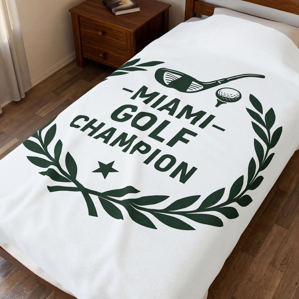 Golf Club Ball Blanket Golf Tournament Gift Women Vintage Blanket Golf Ball Blanket Golfer Enthusiast Retro Blanket Competition Graphic Minimalist