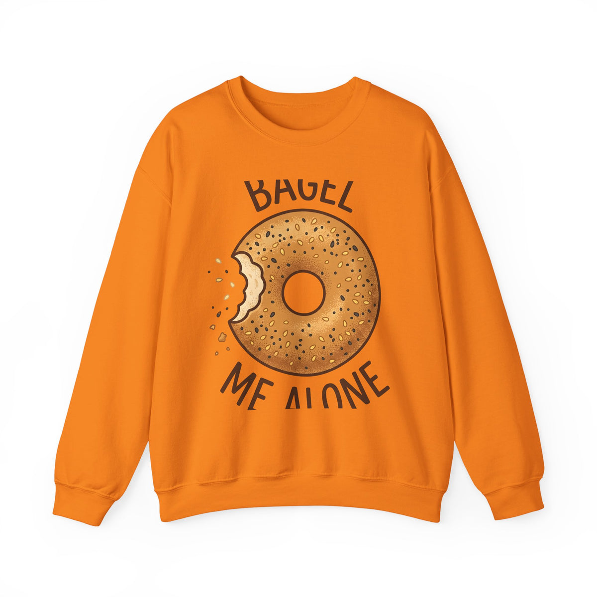 Bagel Desserts Morning Gift Doodle Bagel Pastry Fan Hand Drawn Breakfast Old School Sweatshirt