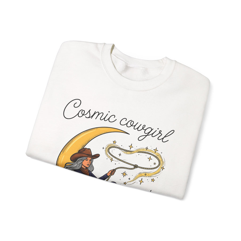 Cowgirl Moon Sweatshirt Cowgirl Cowboy Gift Women Tribal Sweatshirt Moonlight Sweatshirt Rodeo Fan Western Sweatshirt Cowboy Graphic Rustic Shining Stars