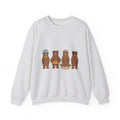 Bear Pastry Desserts Fauna Gift Whimsical Cake Sweets Fan Pastry Wildlife Fun Confection Sweatshirt
