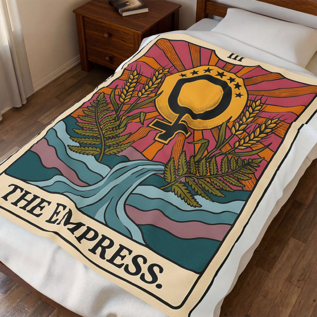 Tarot Deck Blanket Tarot Zodiac Gift Women Hippie Blanket Oracle Cards Blanket Divination Fan Tarot Art Blanket Astrology Graphic Classic Female