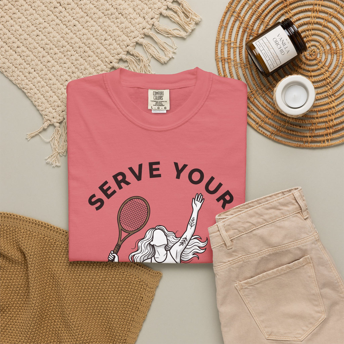 Tennis Competitor T-Shirt Sports Exercise Gift Women Cartoon T-Shirt Tennis Player T-Shirt Athlete Fan Tennis Star T-Shirt Fitness Graphic Flat