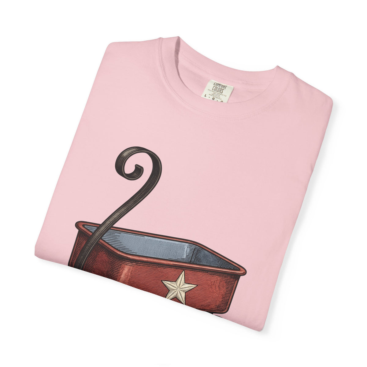 Red Wagon 4Th Of July Usa Gift Antique Cart Fireworks Fan Vintage American Line T-Shirt