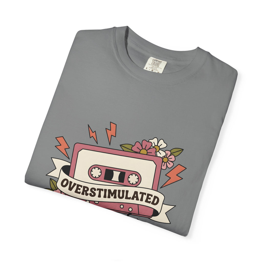 Cassette Tape T-Shirt Mom Music Gift Women Boho T-Shirt Mix Tape T-Shirt Mother Fan Vintage T-Shirt Music Graphic Retro Flowers T-Shirt