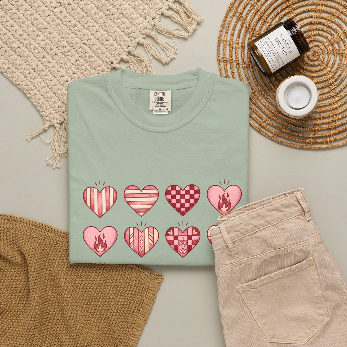 Love Heart T-Shirt Boho Chic Romance Gift Women Tribal T-Shirt Heart T-Shirt Bohemian Enthusiast Tribal T-Shirt Valentine Graphic Old School Bloom