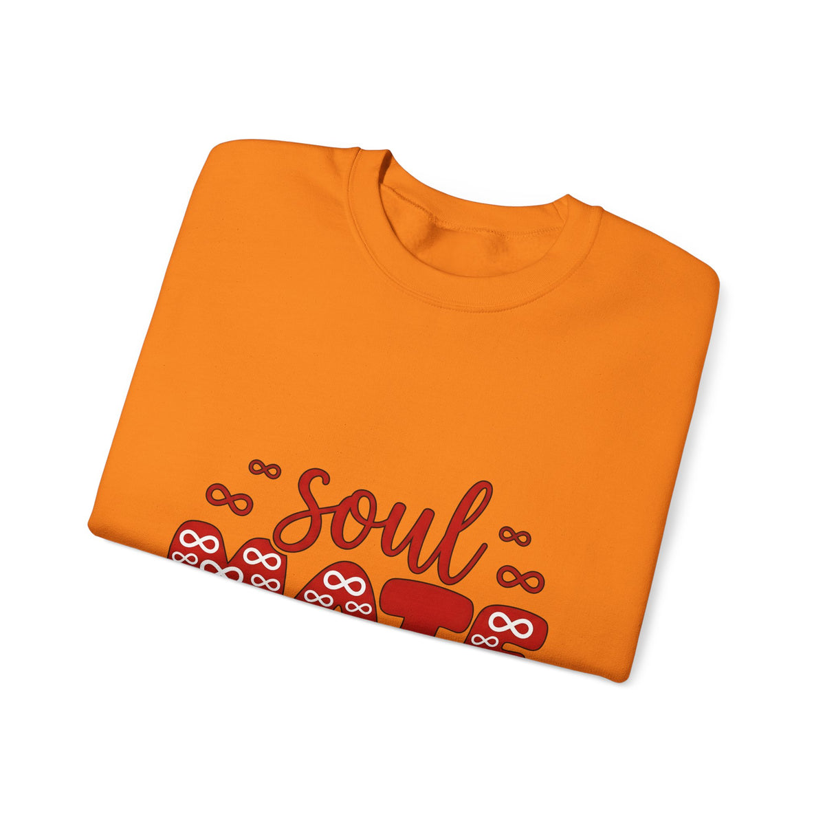 Soulmate Phrase Sweatshirt St. Valentine's Day Pairs Gift Women Cute Sweatshirt Soulmate Sweatshirt Valentine Fan Adorable Sweatshirt Couples Graphic Clean