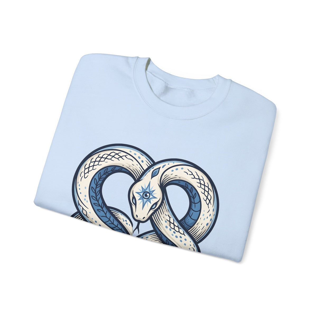 Magical Serpent Sweatshirt Boho Chic Mysticism Gift Women Primitive Sweatshirt Snake Sweatshirt Bohemian Fan Naive Sweatshirt Occult Graphic Body Art All