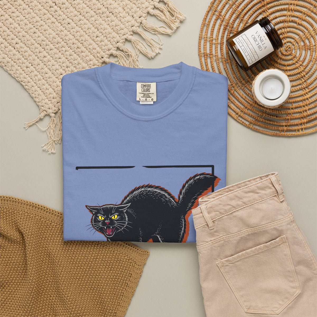 Ebony Cat Cat Event Gift Clean Black Cat Feline Fan Minimalist Party Aged Shining T-Shirt