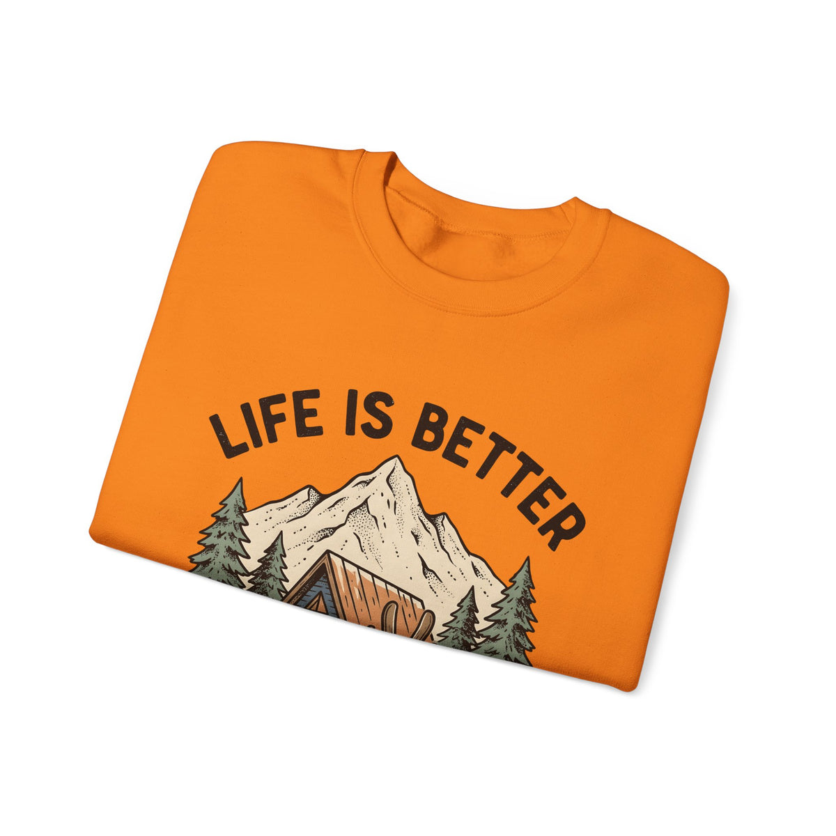 Ski Lodge Sweatshirt Skiing Exploration Gift Women Retro Sweatshirt Lodge Sweatshirt Skier Enthusiast Vintage Sweatshirt Adventure Graphic Sketch Peaks Sweatshirt