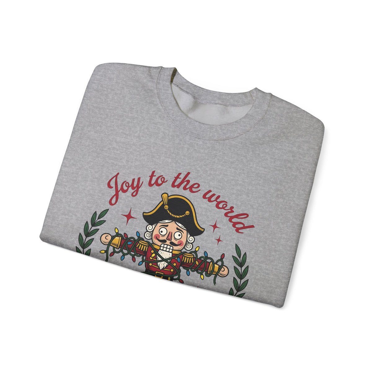 Nutcracker Illustration Sweatshirt Christmas Comedy Gift Women Caricature Sweatshirt Christmas Soldier Sweatshirt Xmas Fan Cartoon Sweatshirt Humor Graphic