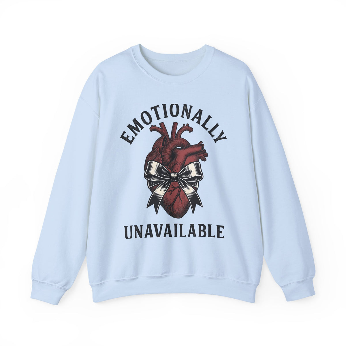 Anatomical Heart Sweatshirt Halloween Dark Humor Gift Women Gothic Sweatshirt Heart Sweatshirt Horror Fan Macabre Sweatshirt Sarcastic Graphic Vintage Bow