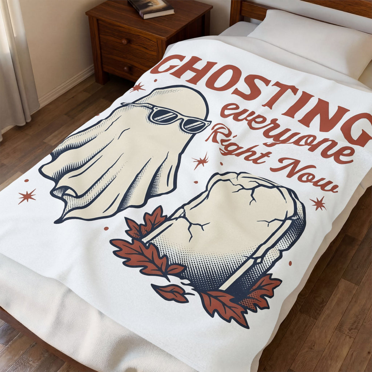 Apparition Eyewear Blanket Halloween Fun Gift Women Rustic Blanket Glasses Blanket Horror Fan Spectacles Blanket Amusement Graphic Traditional
