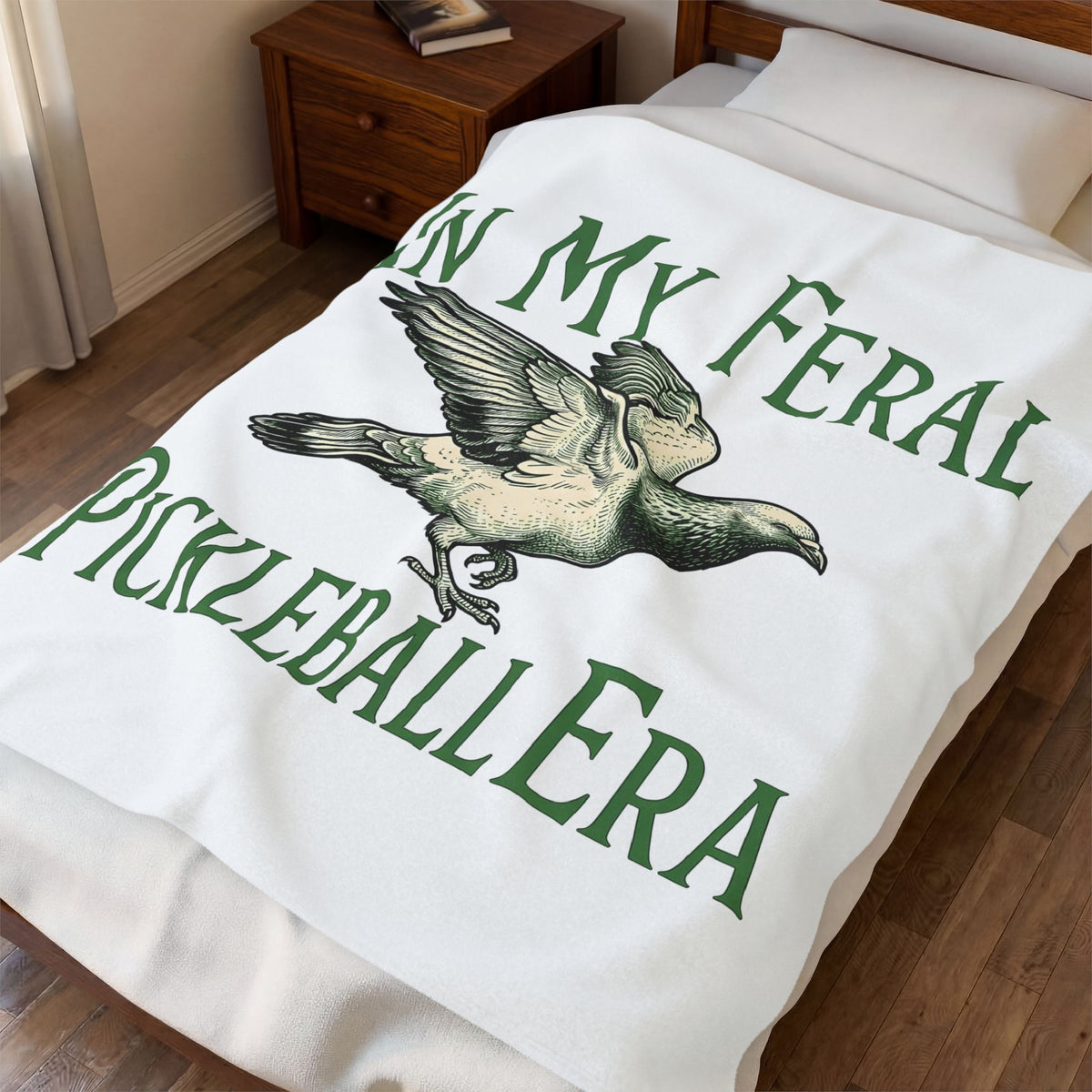 Flying Pigeon Blanket Pickleball Animal Gift Women Vintage Blanket Dove Blanket Paddle Fan Retro Blanket Creature Graphic Hand Drawn Wings Blanket