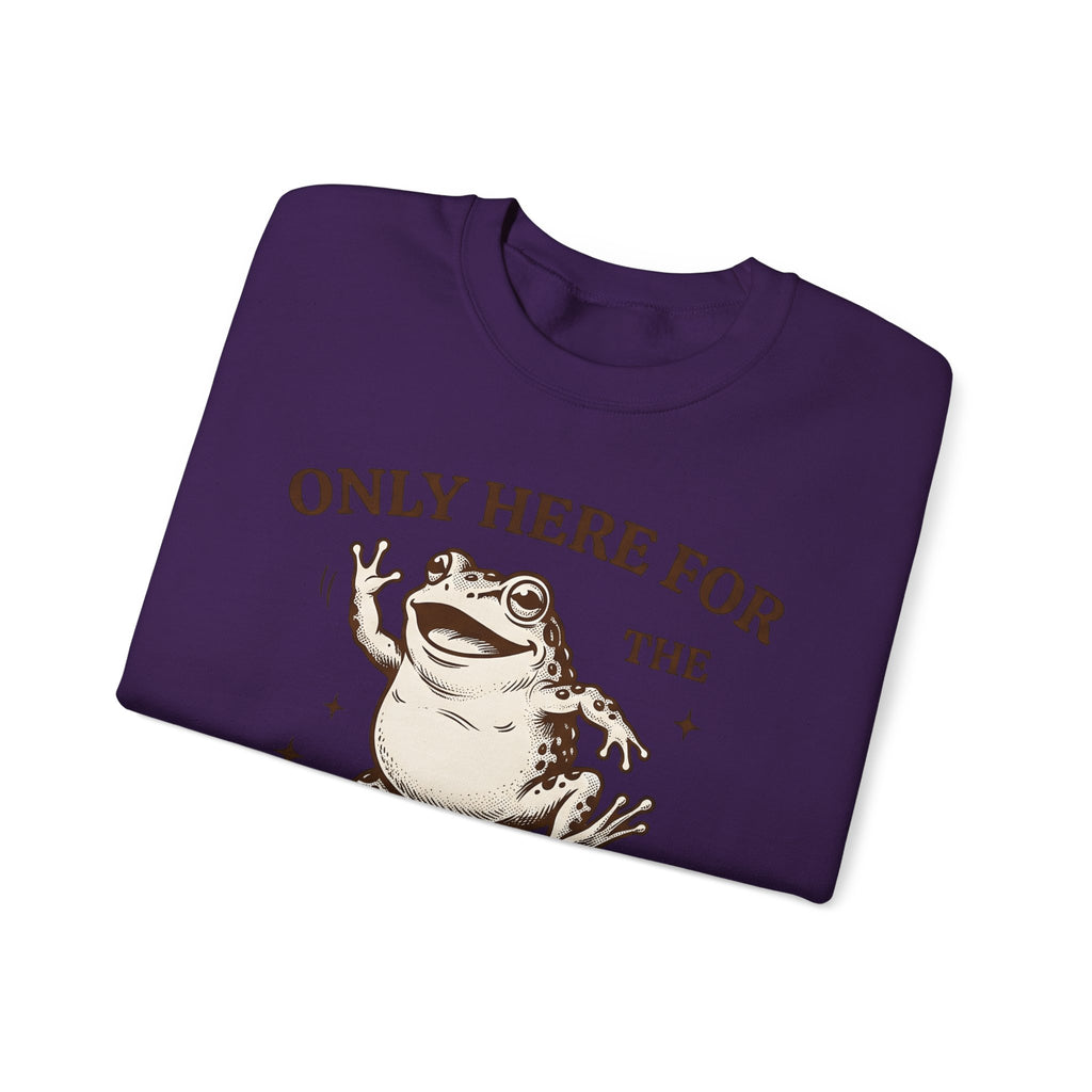 Jumping Frog Frog Nature Gift Old School Toad T Sh Sweatshirt