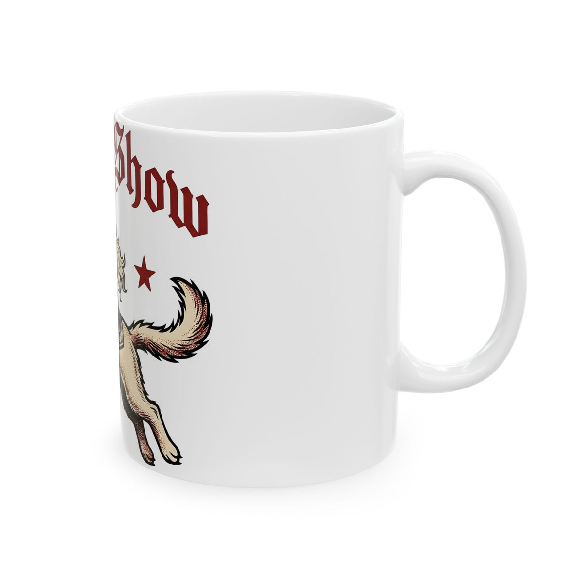 Cowgirl Kitten Halloween Rodeo Gift Farmhouse Kitten Horror Fan Rustic Rodeo Nostalgic Twinkles Mug