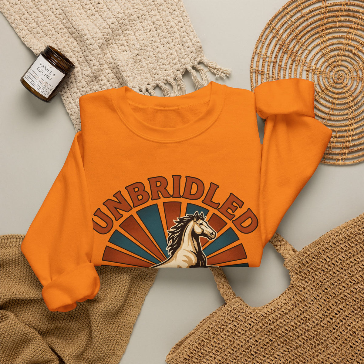 Bucking Horse Sweatshirt Cowgirl Cowboy Gift Women Rustic Sweatshirt Bronco Sweatshirt Rodeo Fan Western Sweatshirt Cowboy Graphic Classic Sun Rays Sweatshirt