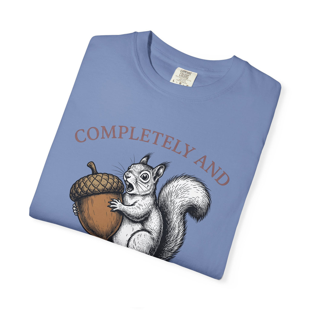Chipmunk Nut T-Shirt Funny Pet Gift Women Sketch T-Shirt Acorn T-Shirt Humor Fan Squirrel Graphic Retro Comedy T-Shirt
