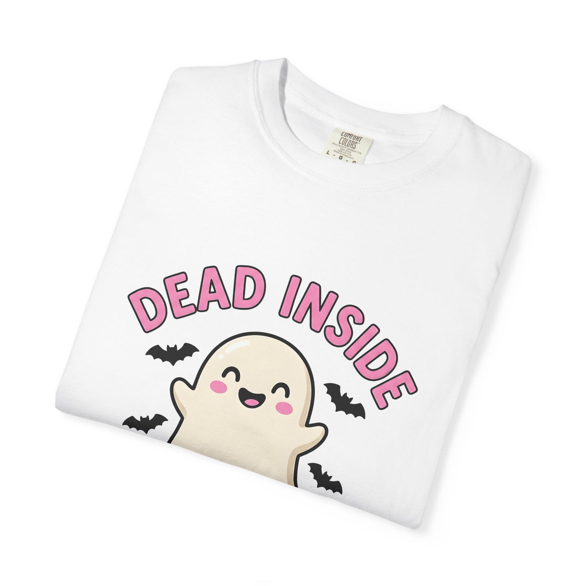 Spirit Illustration T-Shirt Funny Spooky Gift Women Cute T-Shirt Art T-Shirt Humor Fan Cartoon T-Shirt Horror Graphic Comic Flying Mammals T-Shirt