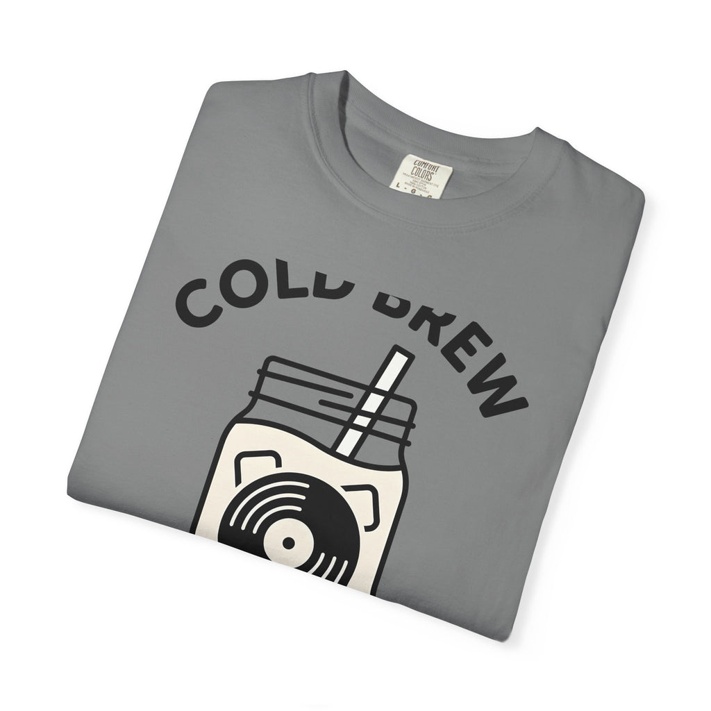 Glass Jar Coffee T-Shirt Coffee Instrument Gift Women Simple T-Shirt Coffee Bean T-Shirt Coffee Fan Minimalist T-Shirt Guitar Graphic Vintage Music