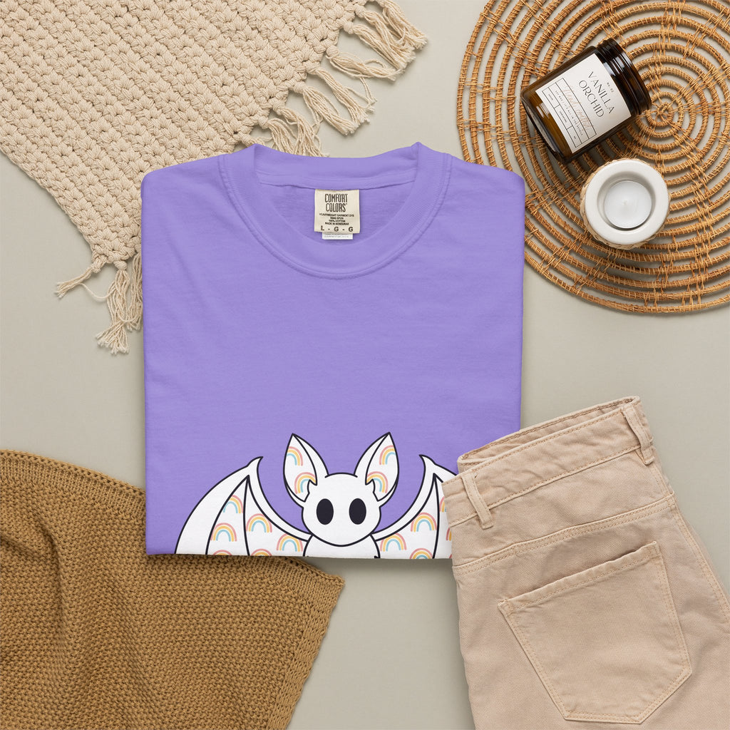 Bat Currency T-Shirt St Patrick's Day Wildlife Gift Women Adorable T-Shirt Money T-Shirt Luck Fan Cute T-Shirt Animal Graphic Basic Colors T-Shirt