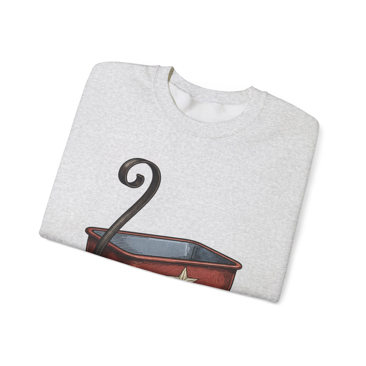 Red Wagon 4Th Of July Usa Gift Antique Cart Fireworks Fan Vintage American Line Sweatshirt