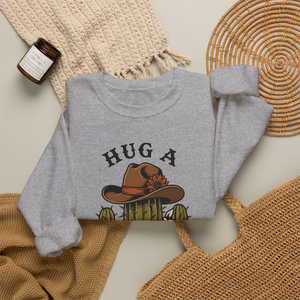 Desert Cowboy Hat Sweatshirt Cowgirl Rural Gift Women Farmhouse Sweatshirt Cowboy Hat Sweatshirt Cowgirl Fan Rustic Graphic Sweatshirt Retro Kerchief Sweatshirt