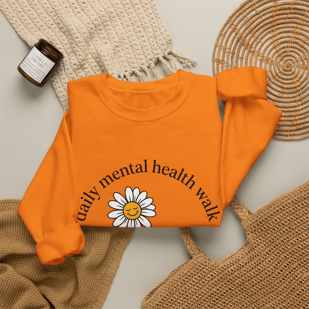 Shoe Flower Sweatshirt Sports Fitness Gift Women Simple Sweatshirt Shoe Flower Sweatshirt Athlete Enthusiast Minimalist Sweatshirt Workout Graphic Sketch Happy
