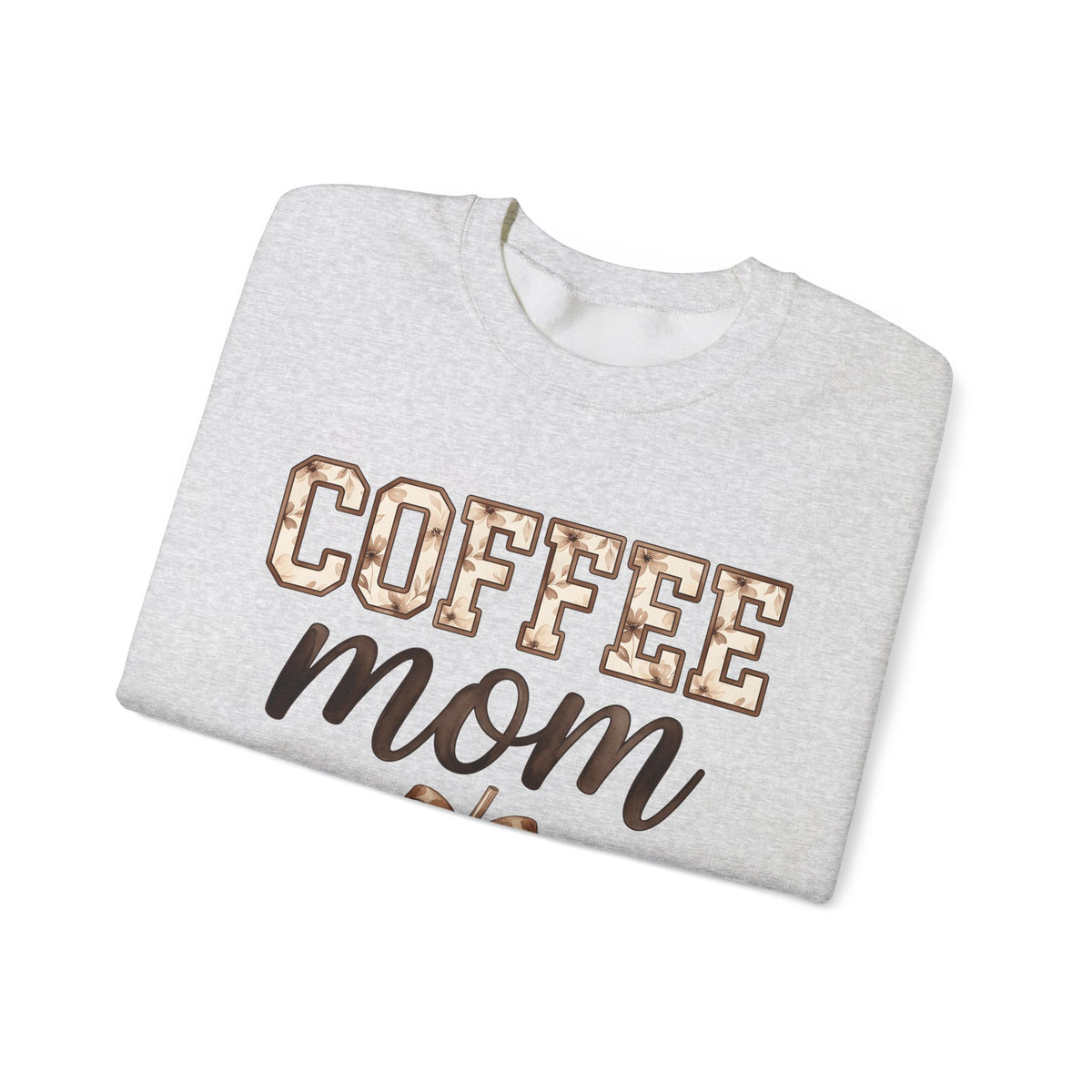 Iced Latte Cup Sweatshirt Moms Café Gift Women Painted Sweatshirt Coffee Cup Sweatshirt Mom Fan Hand Painted Sweatshirt Coffee Shop Graphic Classic Sash Sweatshirt