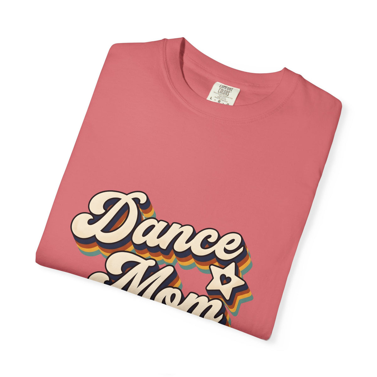 Vintage Lettering T-Shirt Moms Ballet Gift Women Block T-Shirt Typography T-Shirt Motherhood Enthusiast Typography T-Shirt Dance Graphic Classic