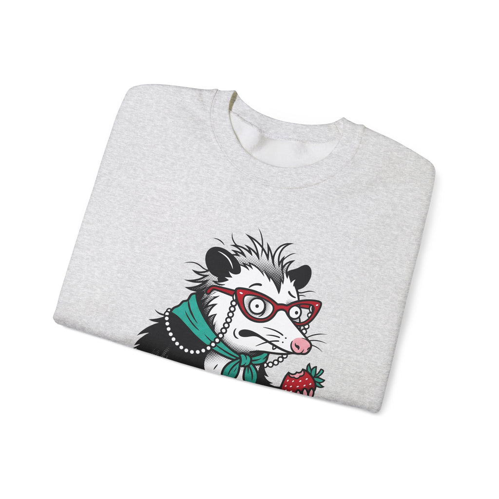 Opossum Possum Wildlife Gift Comic Possum Opossum Fan Opossum Wildlife Sweatshirt
