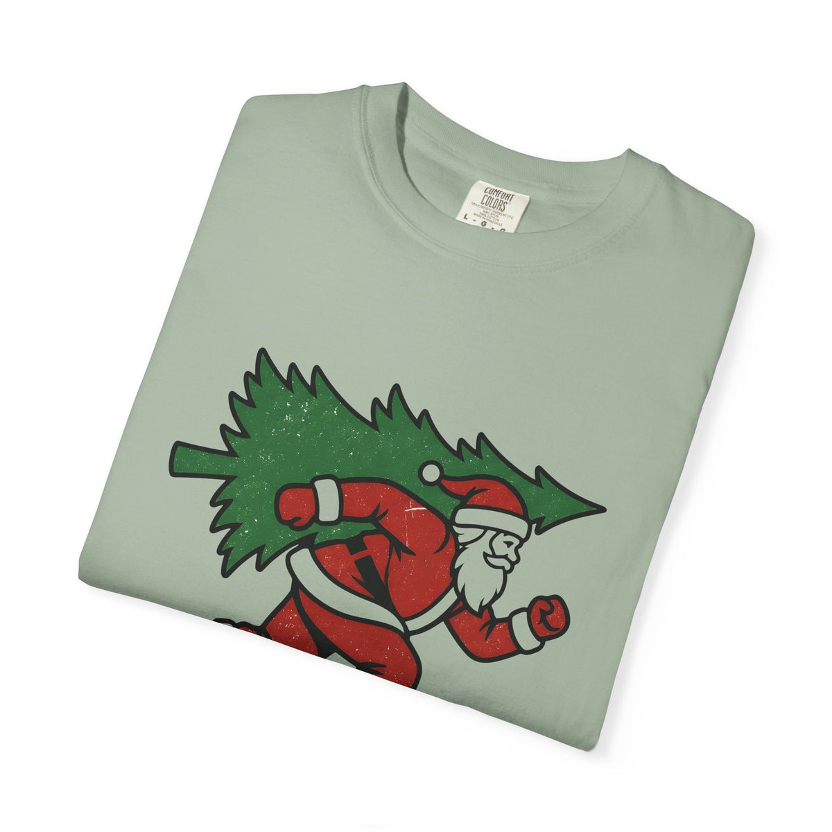 Santa Roller Skates T-Shirt Sports Christmas Gift Women Cartoon T-Shirt Kris Kringle T-Shirt Athlete Fan Toon T-Shirt Holiday Graphic Vintage