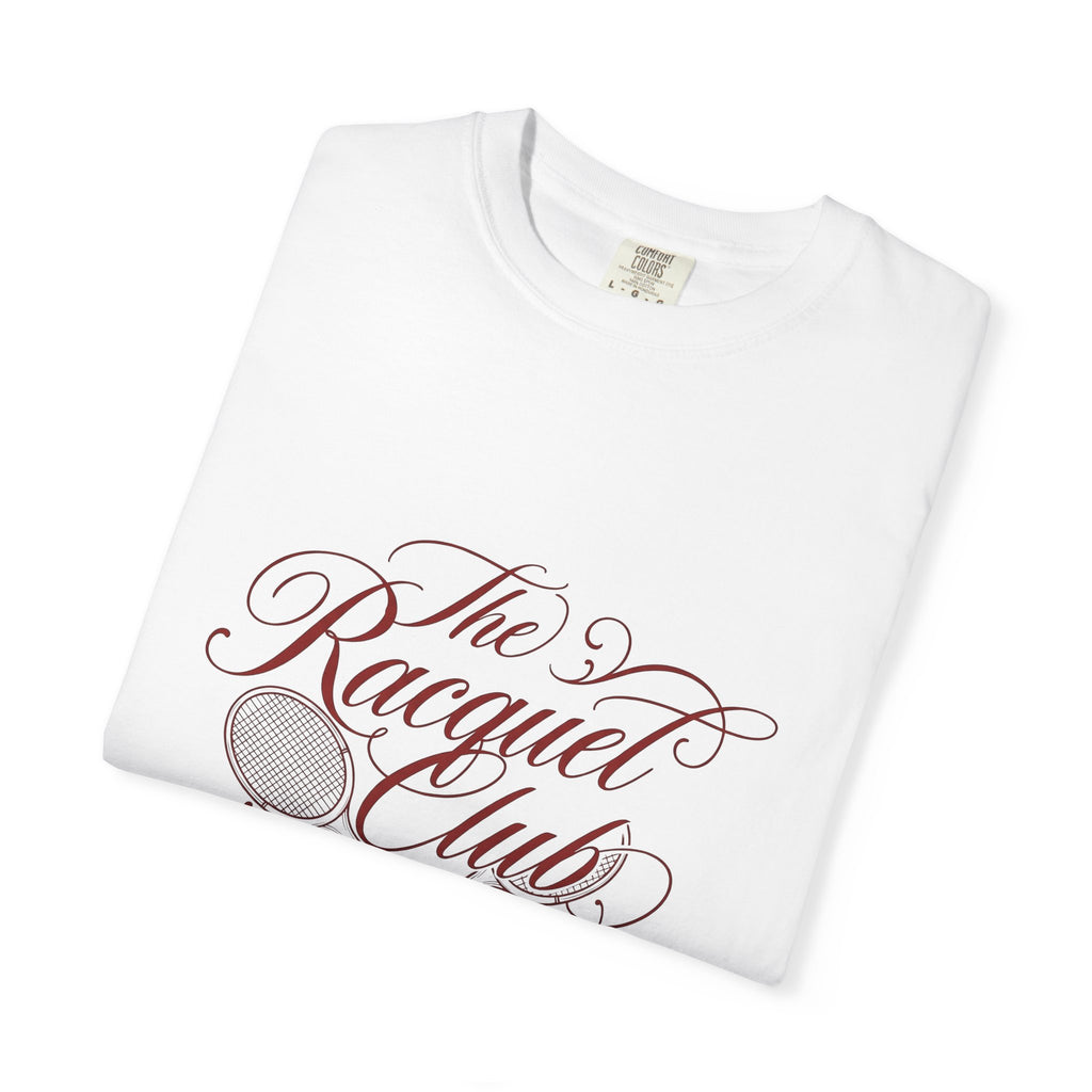 Tennis Rackets T-Shirt Tennis Games Gift Women Handwritten T-Shirt Racket T-Shirt Tennis Fan Handwritten T-Shirt Sports Graphic Classic Heart Shape