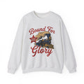 Locomotive Sweatshirt America Flag Gift Women Antique Sweatshirt Train Sweatshirt Patriot Fan Vintage Sweatshirt Banner Graphic Old School Spark Sweatshirt