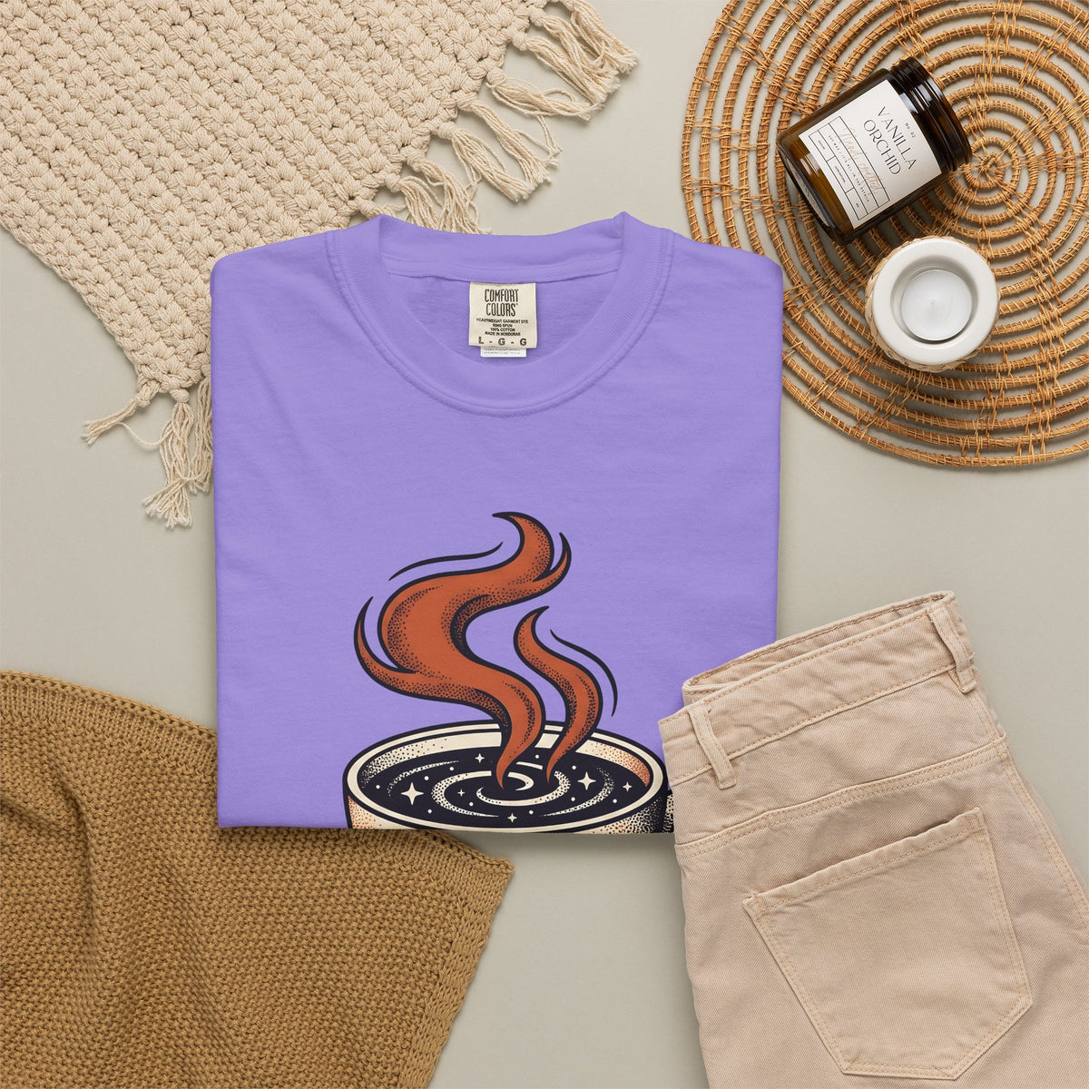 Coffee T-Shirt T-Shirt Boho Chic Espresso Gift Women Retro T-Shirt T-Shirt T-Shirt Bohemian Fan Vintage T-Shirt Coffee Graphic Sketch Sparkles T-Shirt