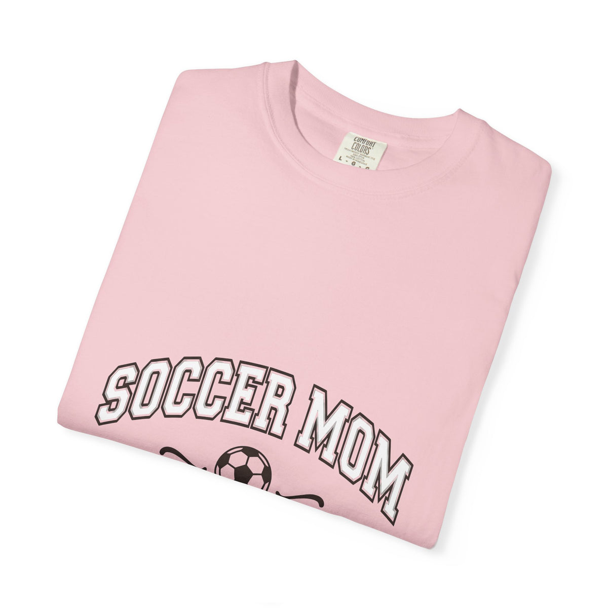 Soccer Ball T-Shirt Moms Athletics Gift Women Varsity T-Shirt Football T-Shirt Mom Enthusiast Vintage T-Shirt Sports Graphic Retro Swirl T-Shirt