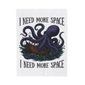 Octopus Ship Blanket Funny Nautical Gift Women Vintage Blanket Kraken Blanket Humor Fan Retro Blanket Maritime Graphic Hand Drawn Ocean Blanket