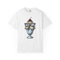 Ice Cream Cone T-Shirt Desserts Cuisine Gift Women Comic T-Shirt Ice Cream T-Shirt Sweets Fan Cartoon T-Shirt Food Graphic Vintage Shades T-Shirt